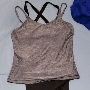 💥 Hot Sale Danskin Gray and Black workout tank